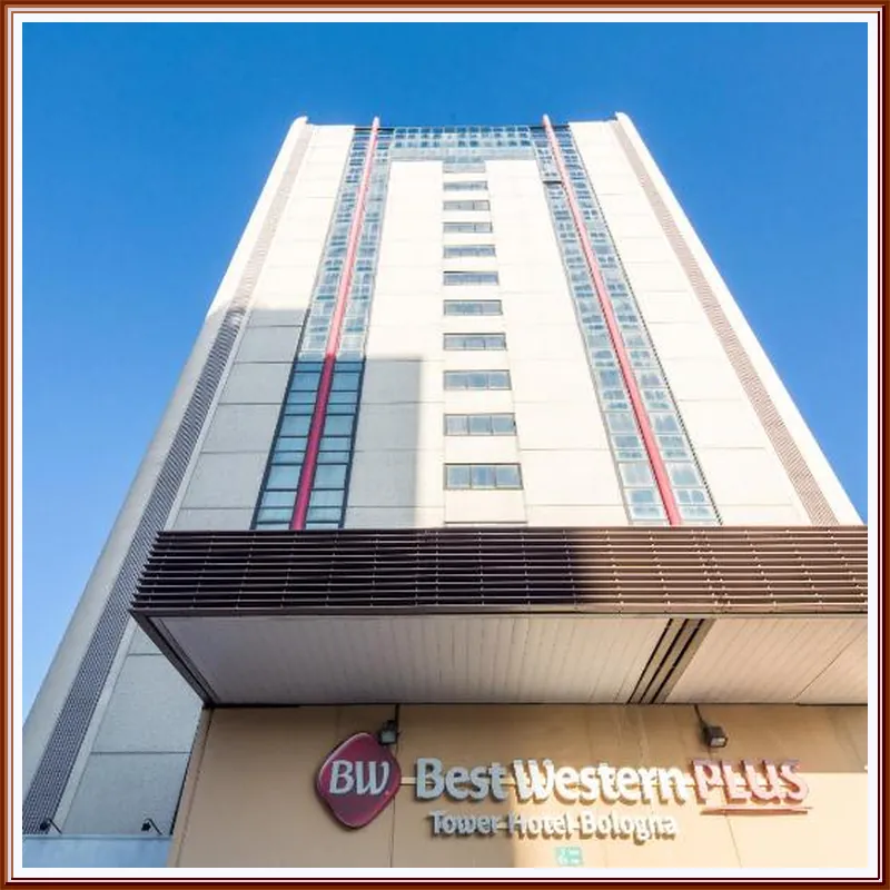 Best Western Plus Tower Hotel Bologna hotel view