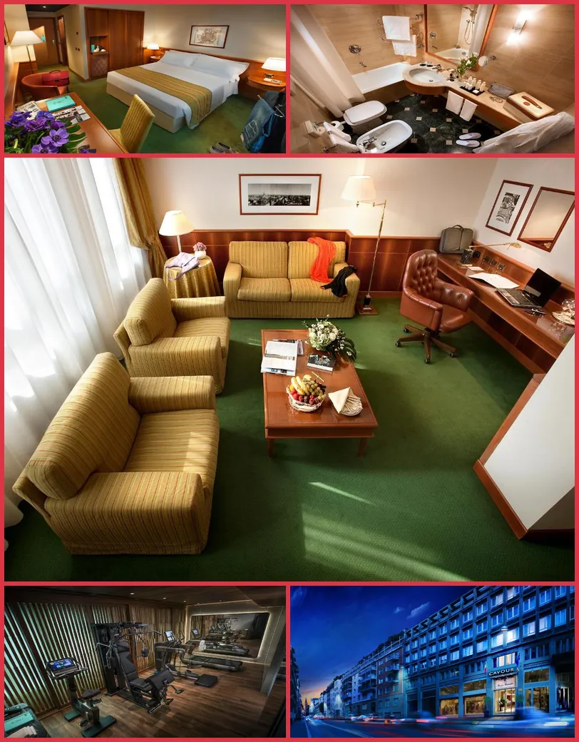 Hotel Cavour hotel main view