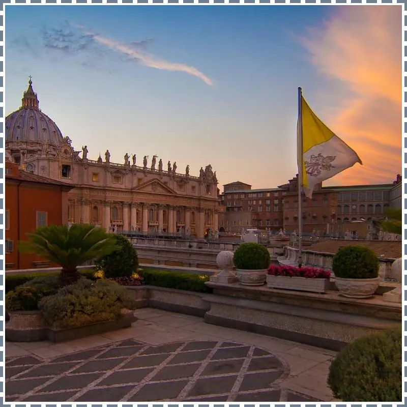 Residenza Paolo VI hotel view