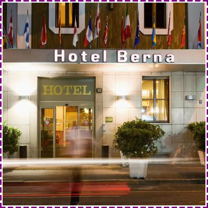 Hotel Berna hotel view