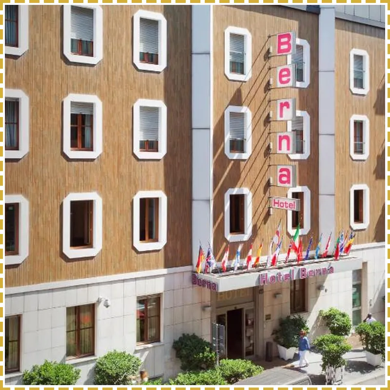 Hotel Berna hotel view