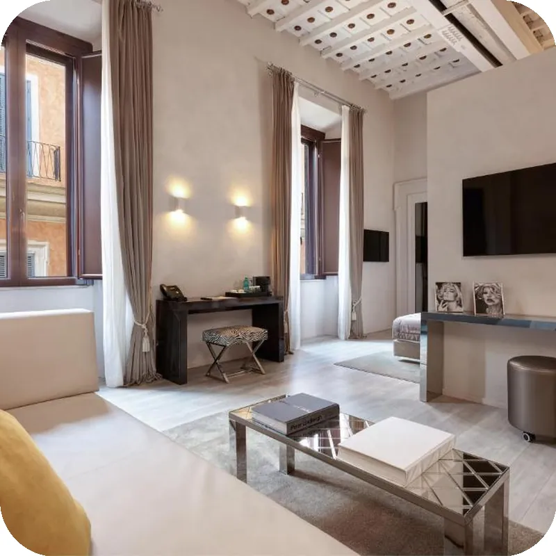 Terrace Pantheon Relais hotel facilities