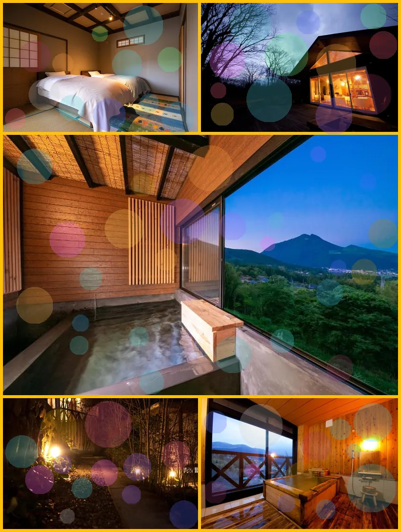 Ryokan Yufuin Tsubaki hotel main view