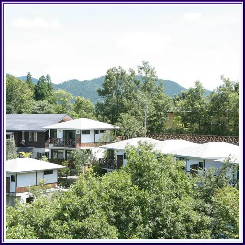 Ryokan Yufuin Tsubaki hotel view