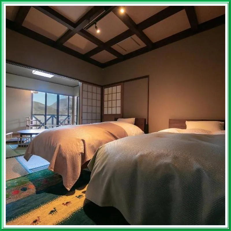 Ryokan Yufuin Tsubaki hotel room