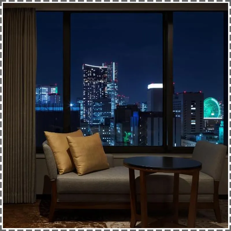 Hyatt Regency Yokohama hotel view