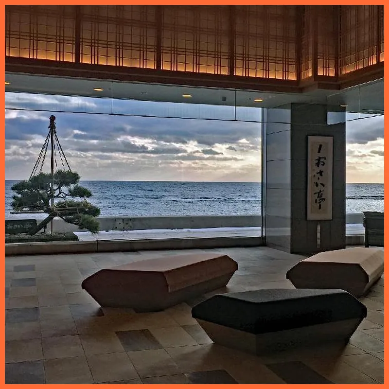 Heiseikan Shiosaitei hotel view