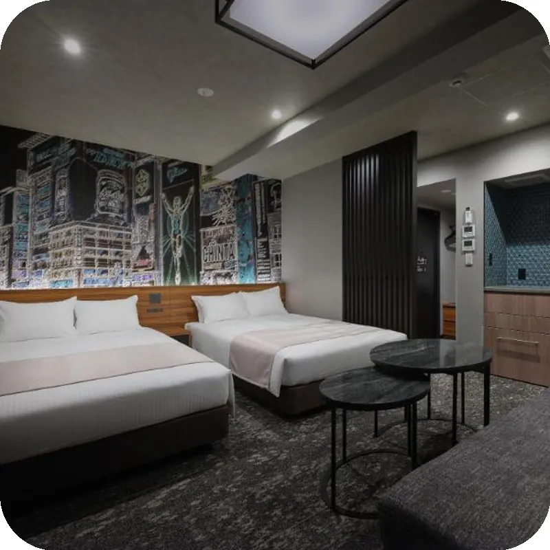 MONday Apart Premium Osaka Namba WEST hotel room