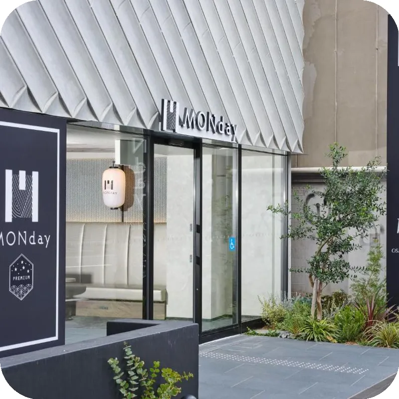 MONday Apart Premium Osaka Namba WEST hotel view