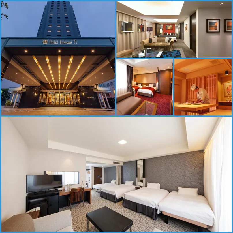 Hotel Kokusai 21 Nagano hotel main view