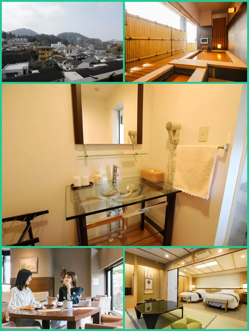 Arima Hot spring Ryokan Hanamusubi hotel main view