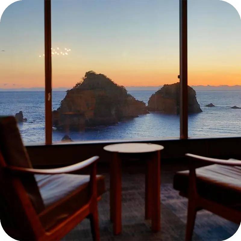 Shizentenyu hotel view