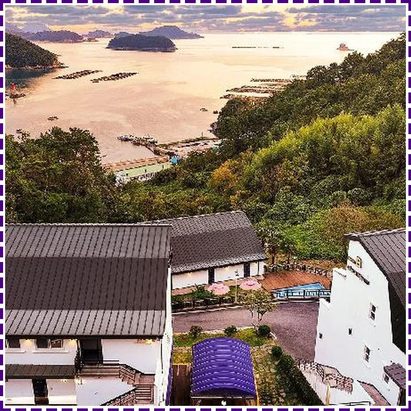 Tongyeong Sea and View Spa Pension hotel view