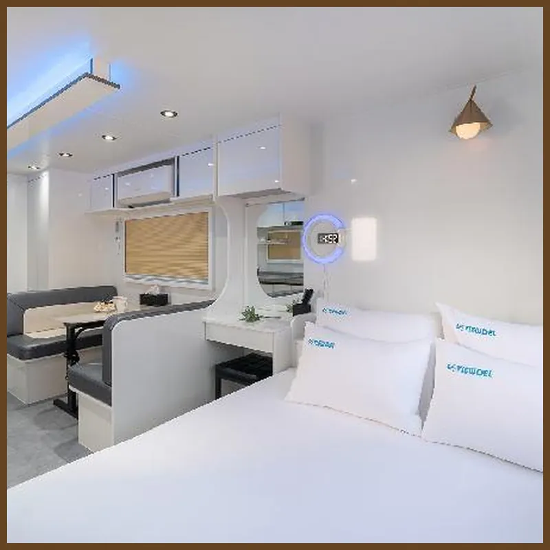 Gyeongju Viewdel Caravan Pension hotel room