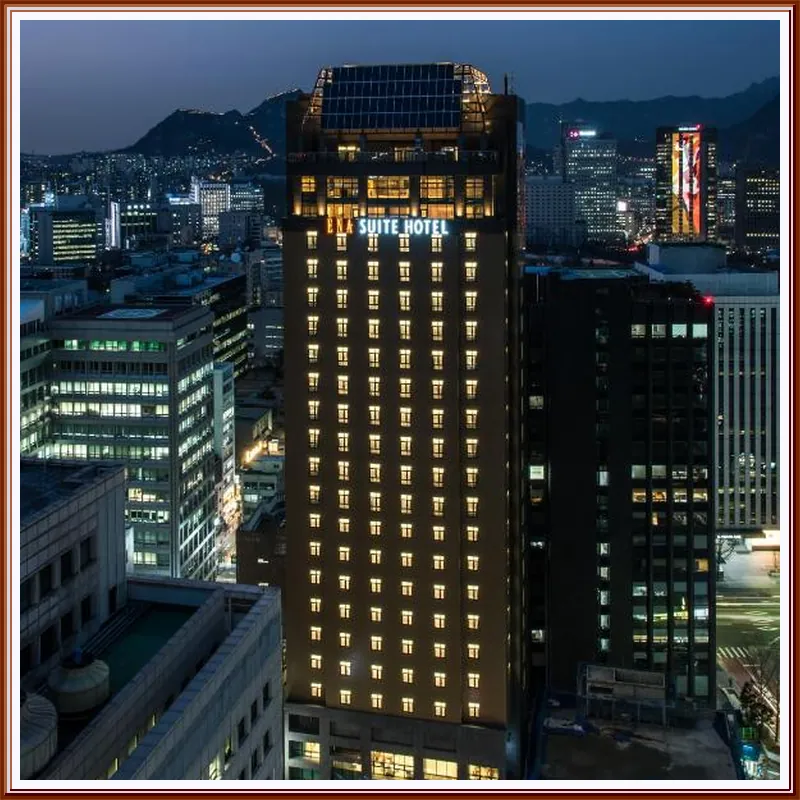 ENA Suite Hotel Namdaemun hotel view
