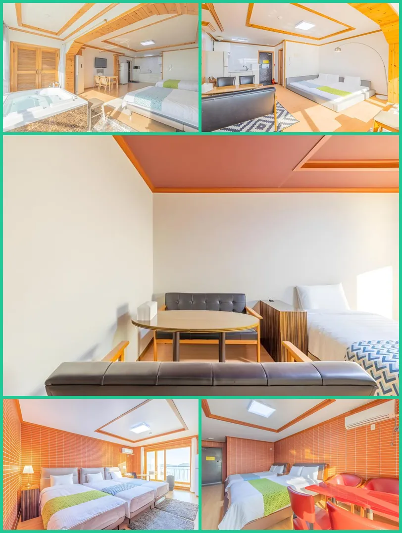 Geoje Daesan Oceanview Spa Pension hotel main view