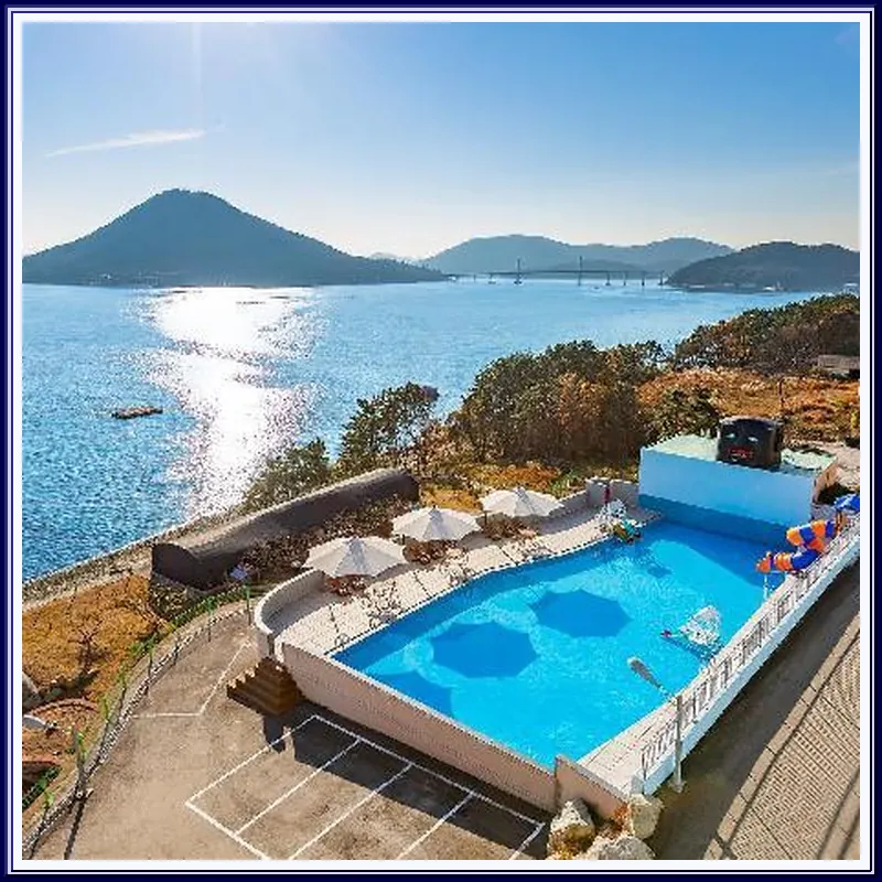 Geoje Daesan Oceanview Spa Pension hotel view
