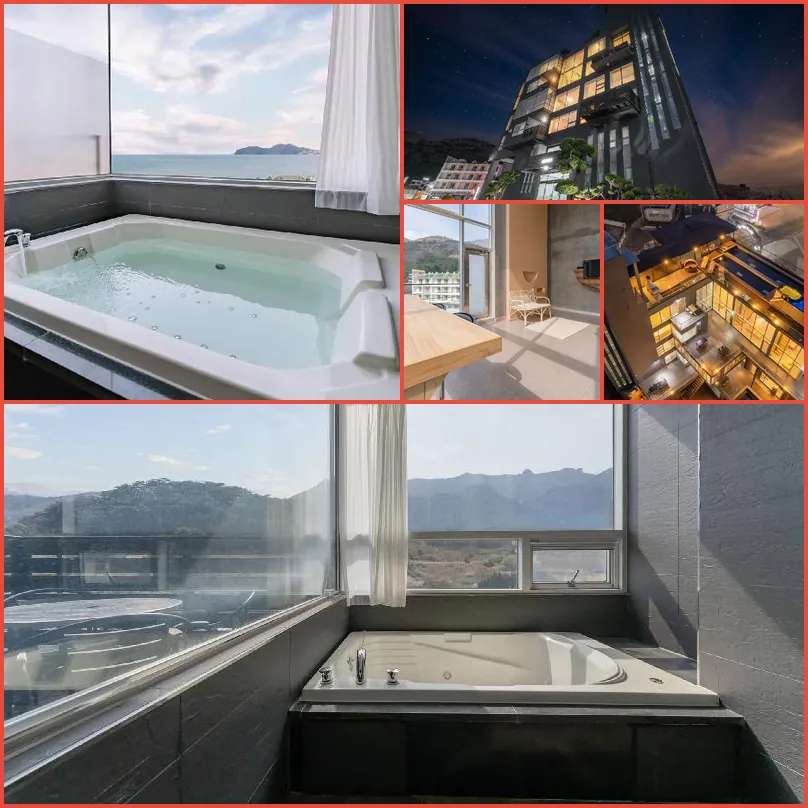 Geoje Hinoki Seawater Steamed Resort hotel main view