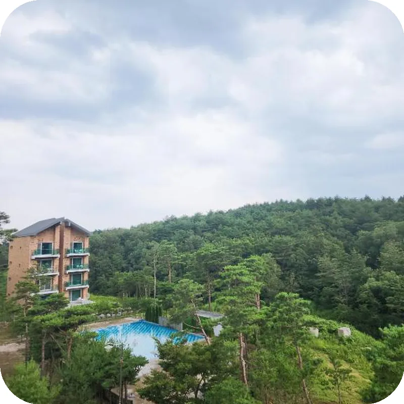 Sokcho Daemyung Heidi Pension hotel view