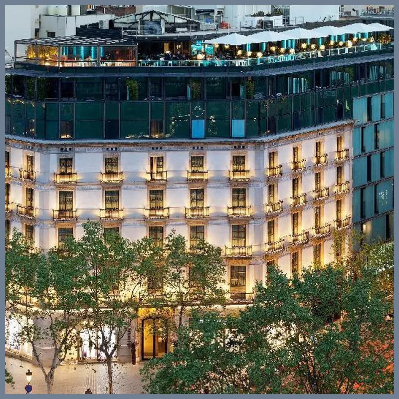 Condes De Barcelona Hotel hotel view