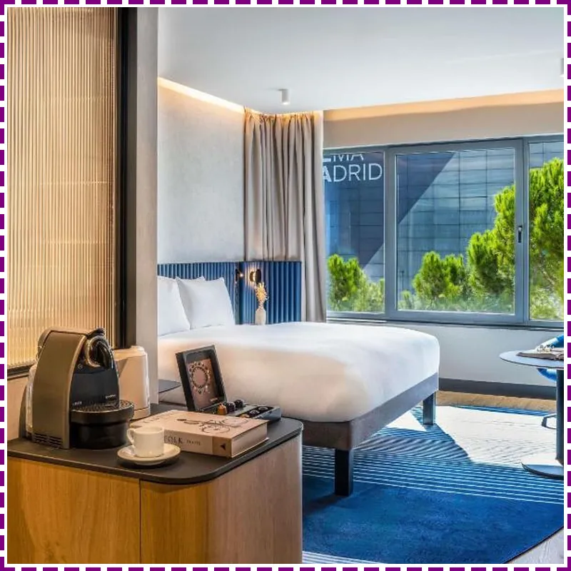 Pullman Madrid Airport & Feria hotel view