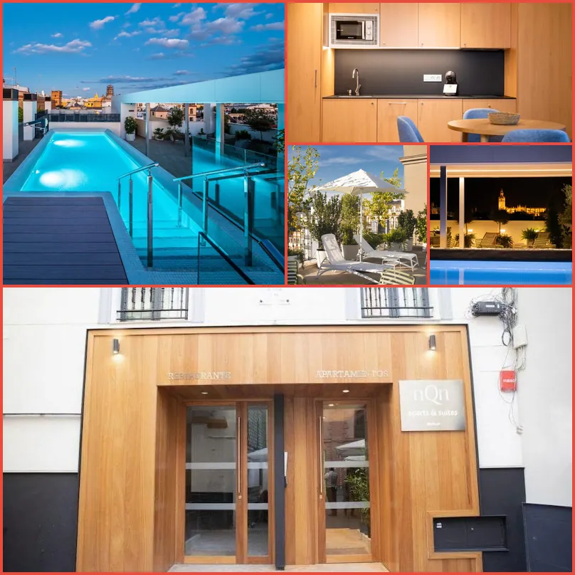 nQn Aparts & Suites Sevilla hotel main view