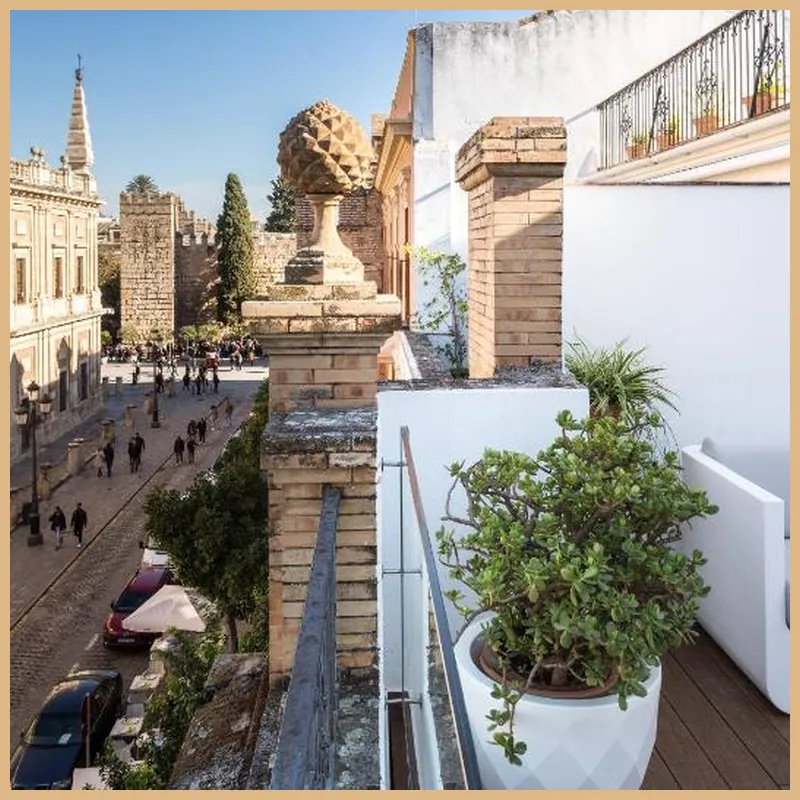 Puerta Catedral Indias Lofts hotel view