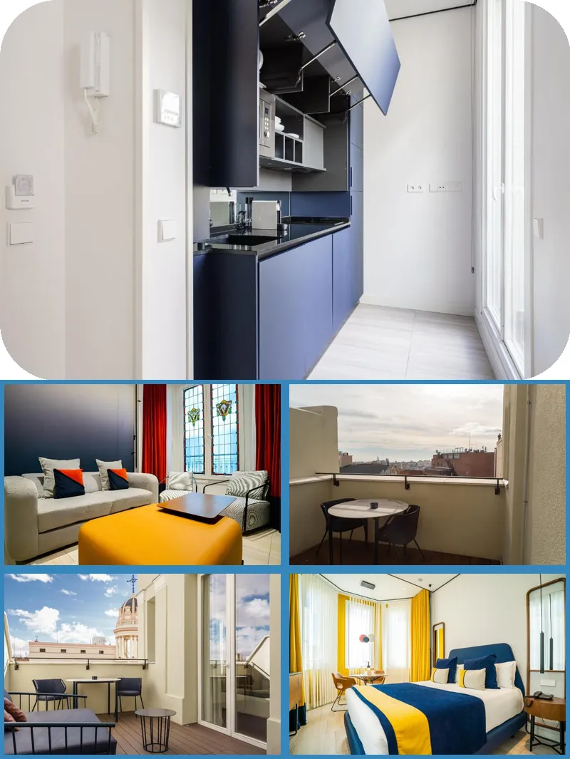 Smartrental Collection Gran Via Centric hotel main view