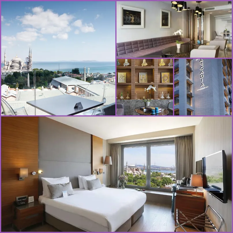 Hotel Arcadia Blue Istanbul hotel main view