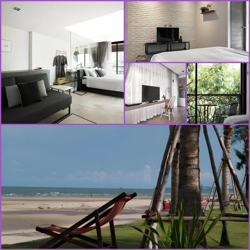 Siambeach Hua Hin Resort hotel main view