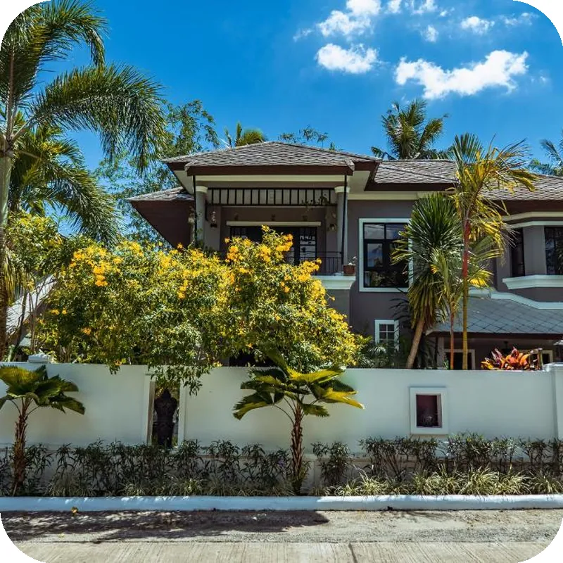 Baan Santhiya Private Pool Villas hotel view