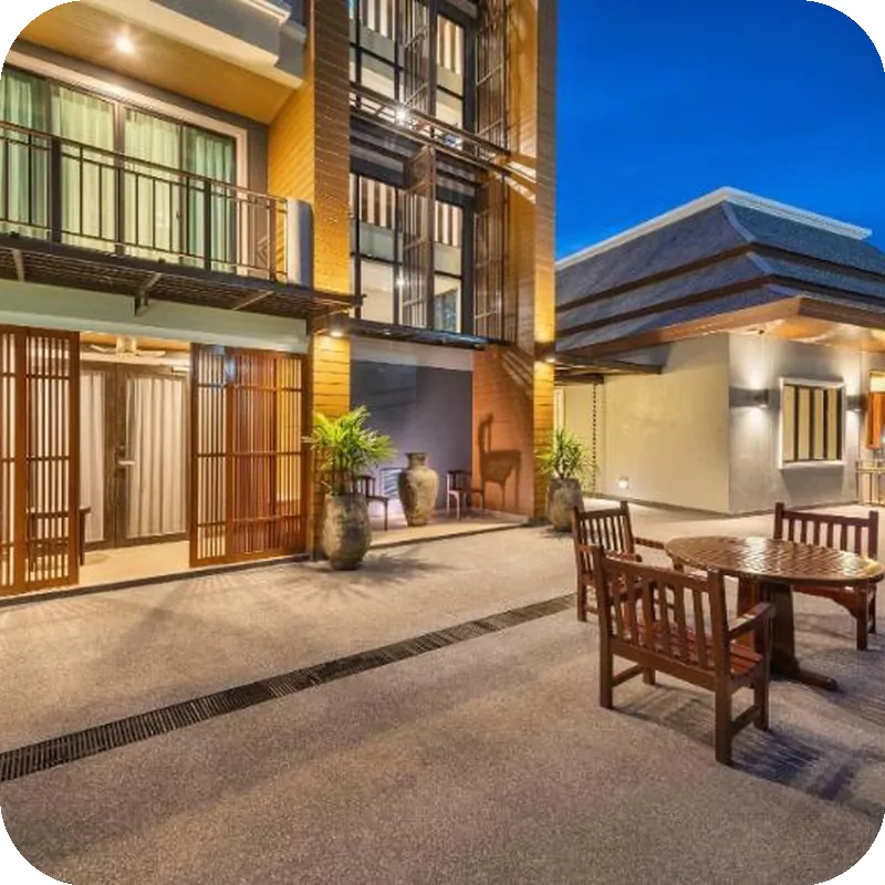 Treepana Boutique Hotel, Huahin hotel view