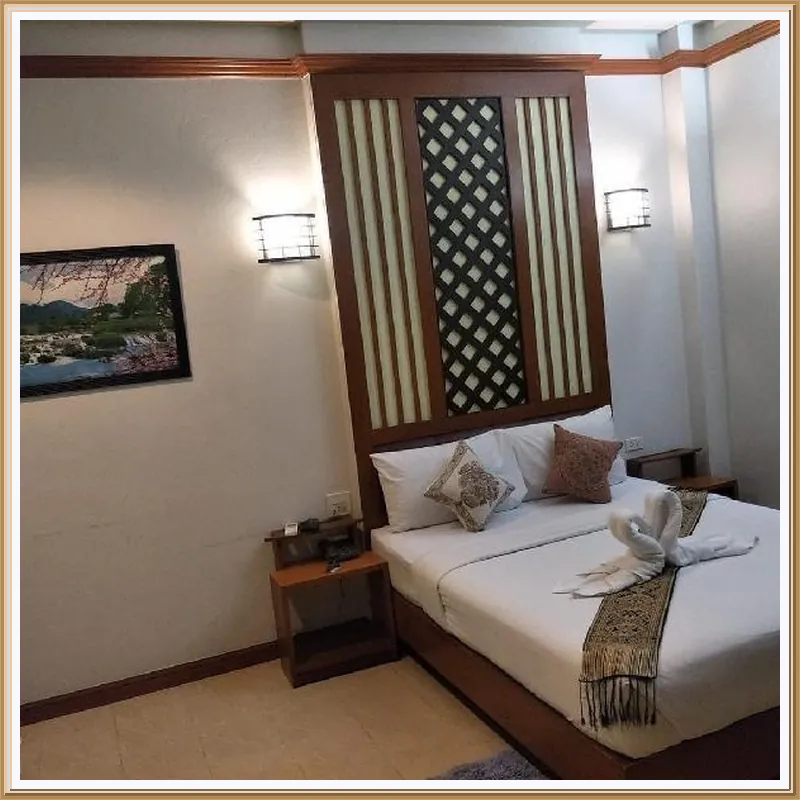 The Green Forest Resort hotel room