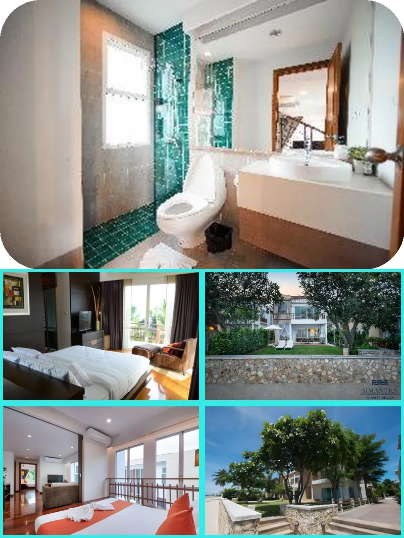 Simantra Cha am Private Villas hotel main view