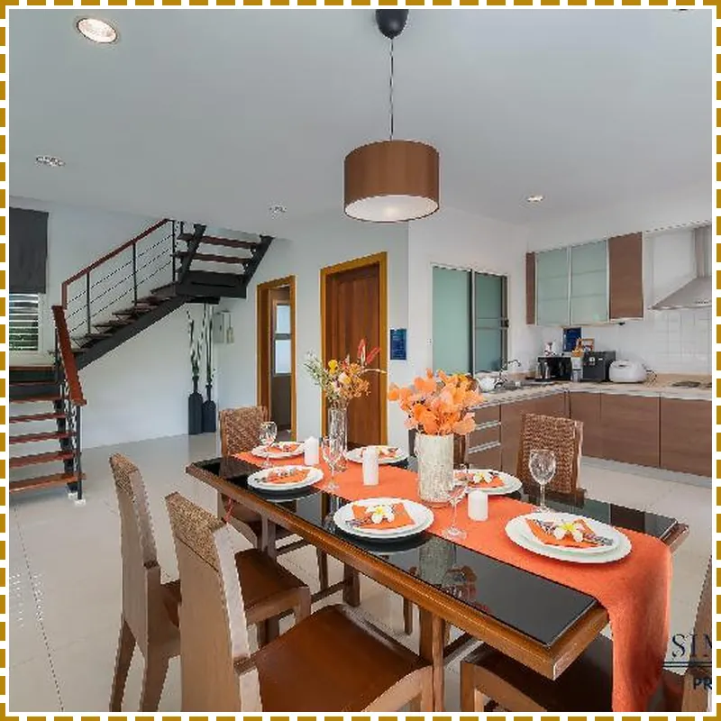 Simantra Cha am Private Villas hotel view