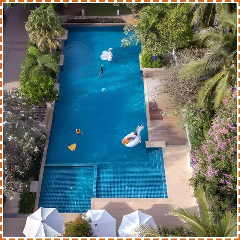 Simantra Cha am Private Villas hotel view