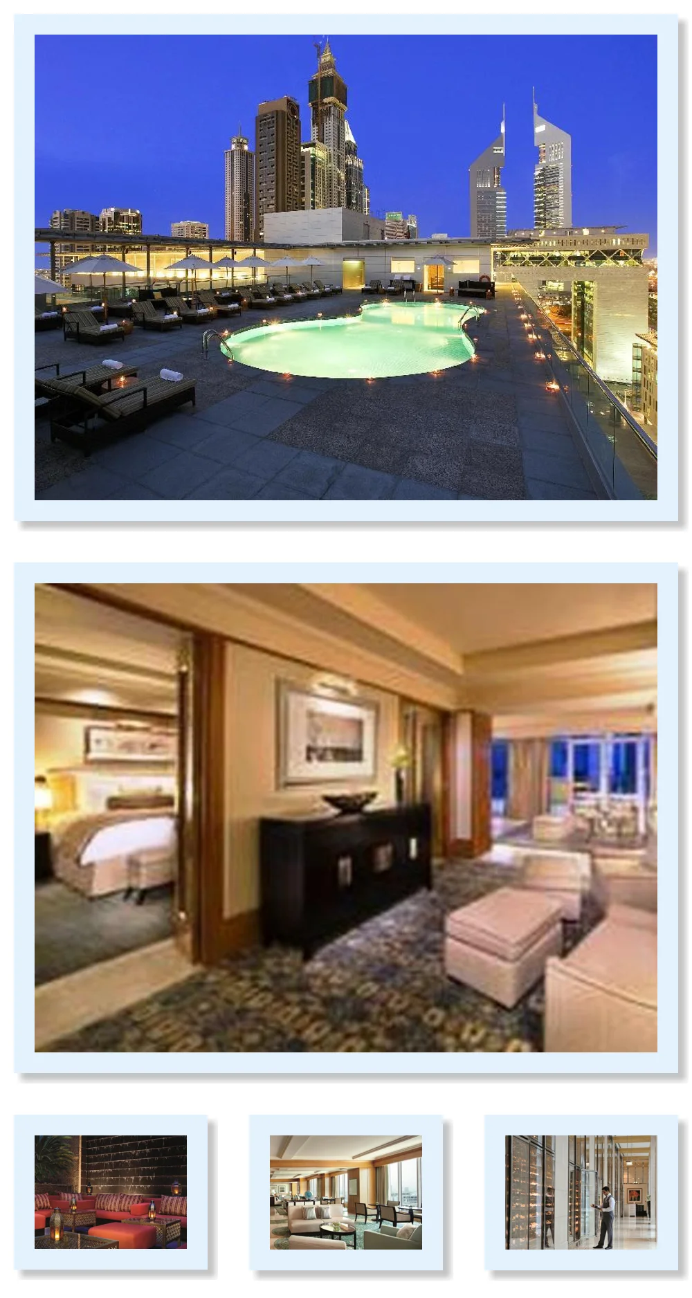 The Ritz-Carlton, Dubai International Financial Centre The Ritz-Carlton, Dubai International Financial Centre 메인 이미지