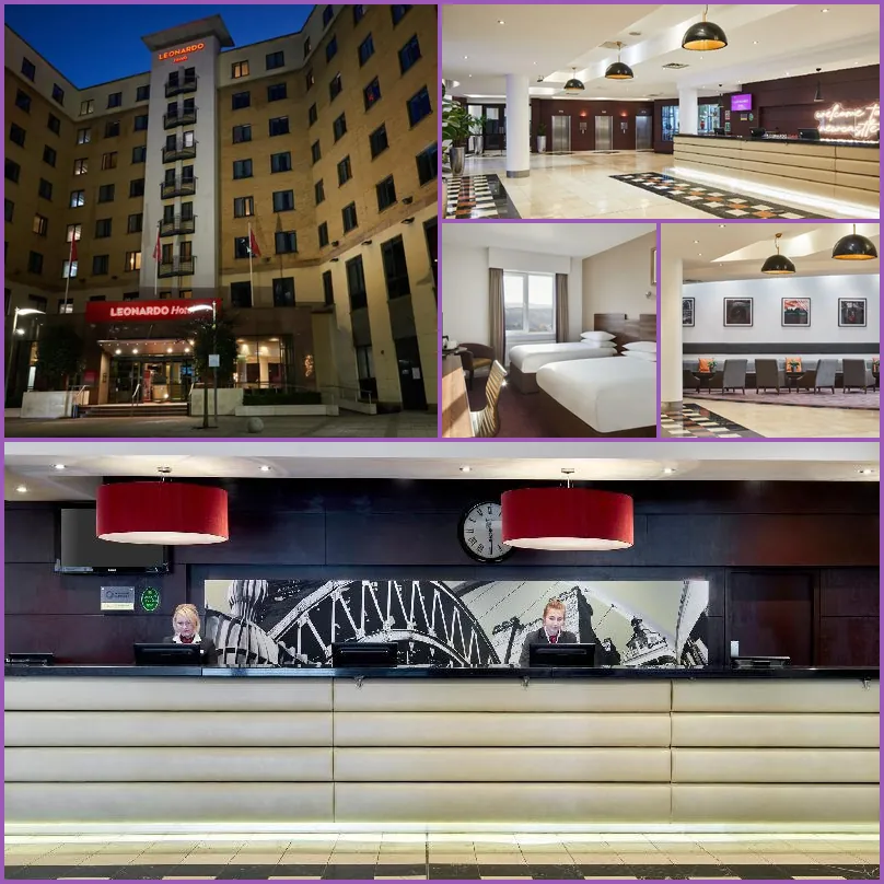 Leonardo Hotel Newcastle hotel main view