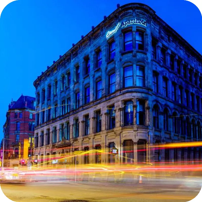 Aparthotel Roomzzz Manchester City hotel view