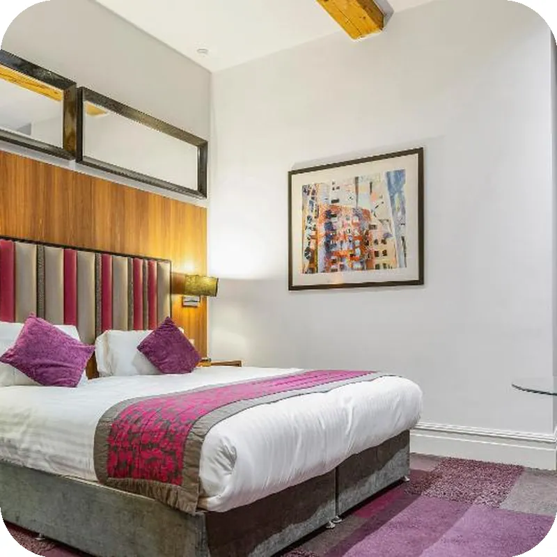 Aparthotel Roomzzz Manchester City hotel room