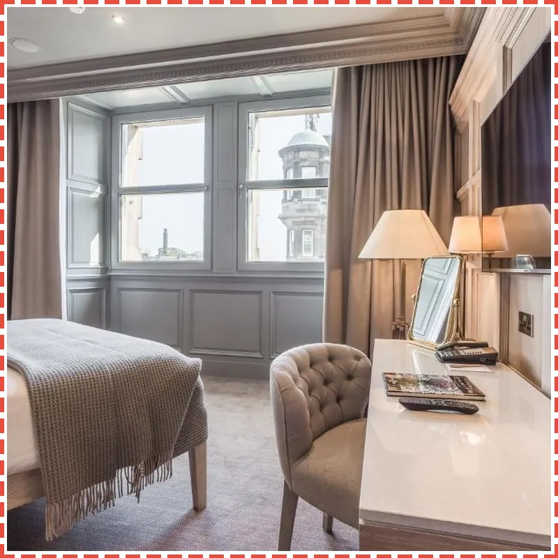 The Scotsman Hotel hotel room