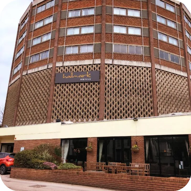 Birmingham Strathallan Hotel, BW Signature Collection hotel view