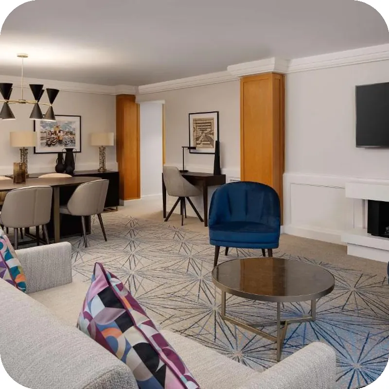 Hilton Birmingham Metropole hotel room