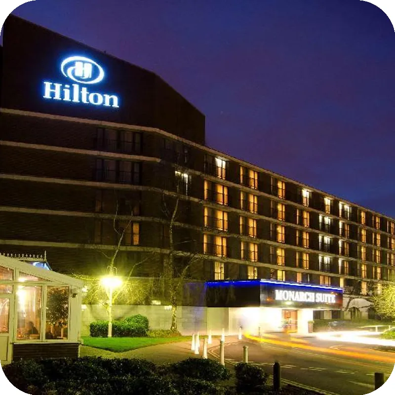 Hilton Birmingham Metropole hotel view