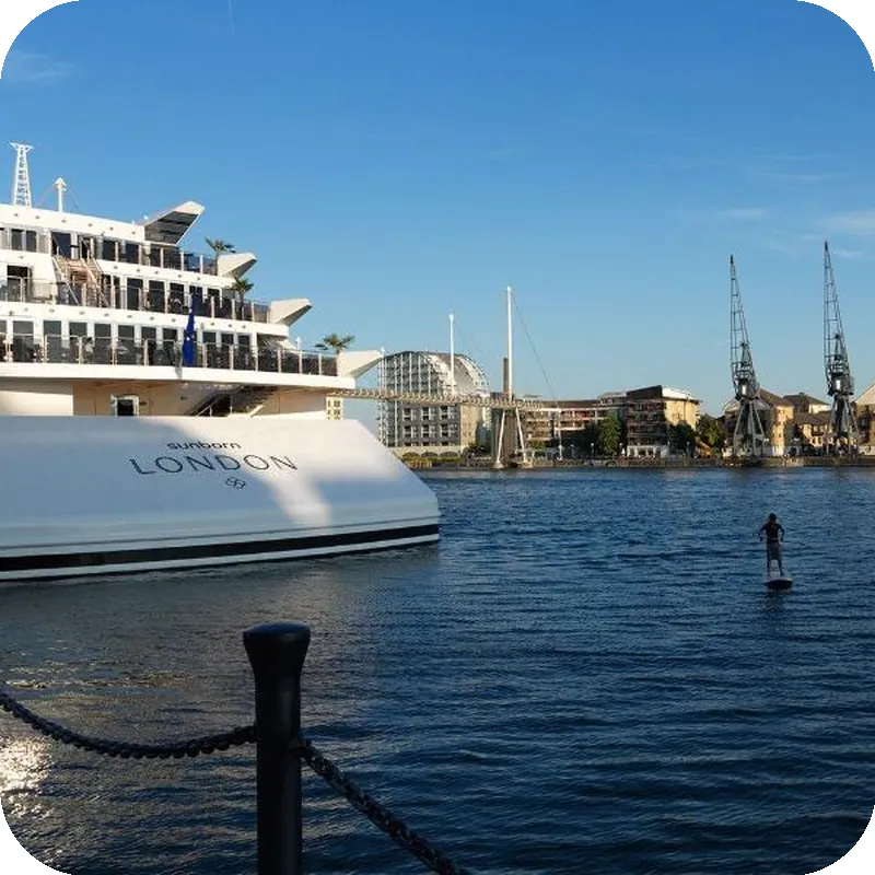 Sunborn Yacht Hotel London hotel view