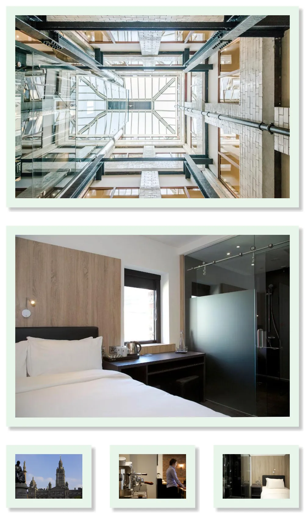 The Z Hotel Glasgow hotel main view