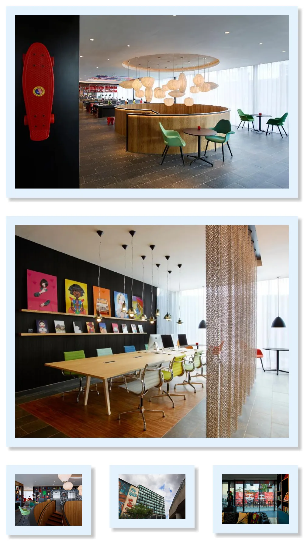 citizenM London Shoreditch hotel main view