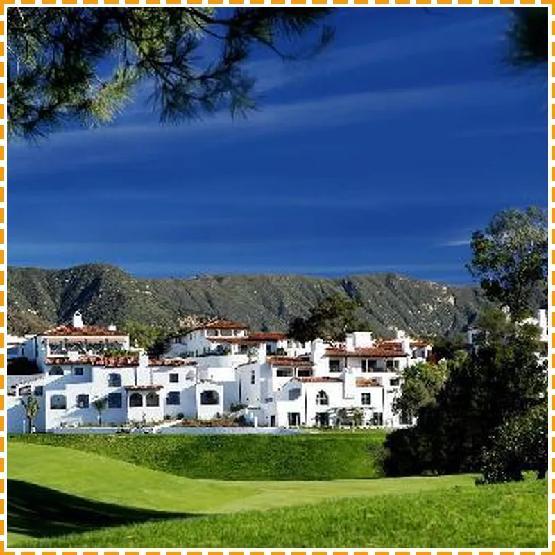 Ojai Valley Inn hotel view