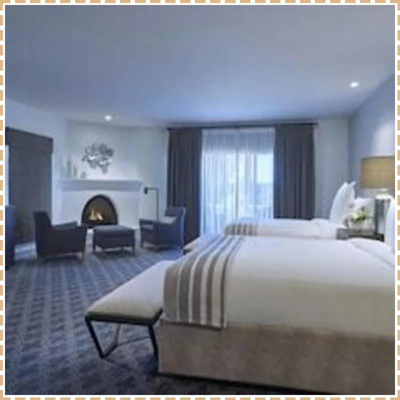 Ojai Valley Inn hotel room