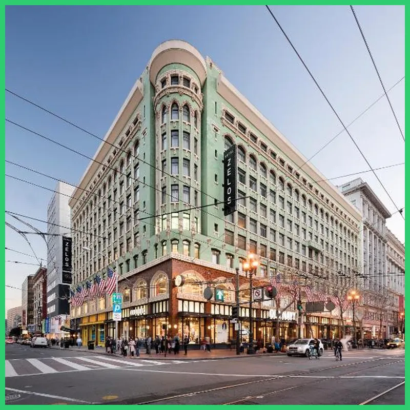 Hotel Zelos San Francisco hotel view
